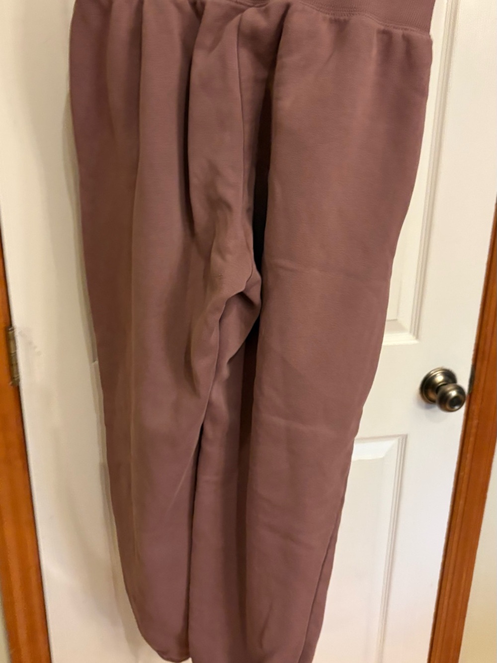 Nike Mauve Dusty Rose Pink Fleece Jogger Sweatpants Size M - Picture 5 of 7